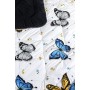 ETE HOMETEX TEK KİŞİLİK LÜX WELSOFT YORGAN KELEBEK ANTRASİT 155X215CM 8696474231929